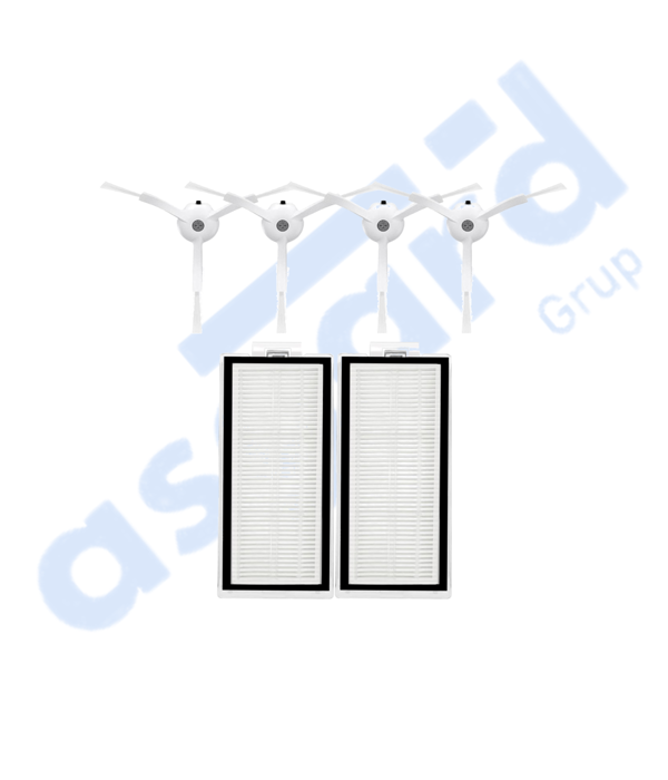 ROBOROCK Q8 MAX , Q8 MAX+ UYUMLU 4 Yan Fırça 2 Filtre - Image 1