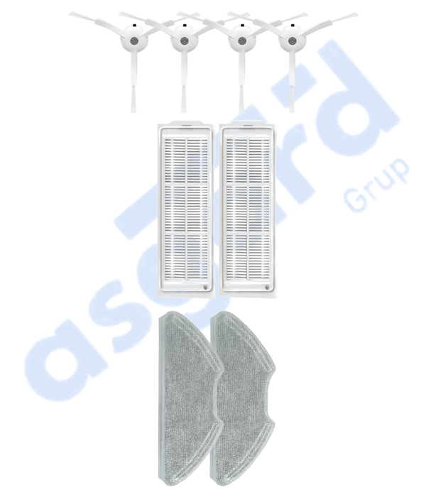 Xiaomi Mop 2 Pro (MJST1SHW) -Mop 2 Lite Uyumlu 4 Yan Fırça 2 Filtre 2 Mop - Image 1