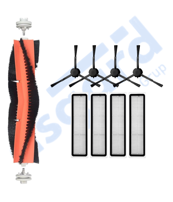 Dreame D10S, D10S PRO, D9 MAX GEN2 Uyumlu 1 Ana Fırça 4 Yan Fırça 4 Filtre - Image 1
