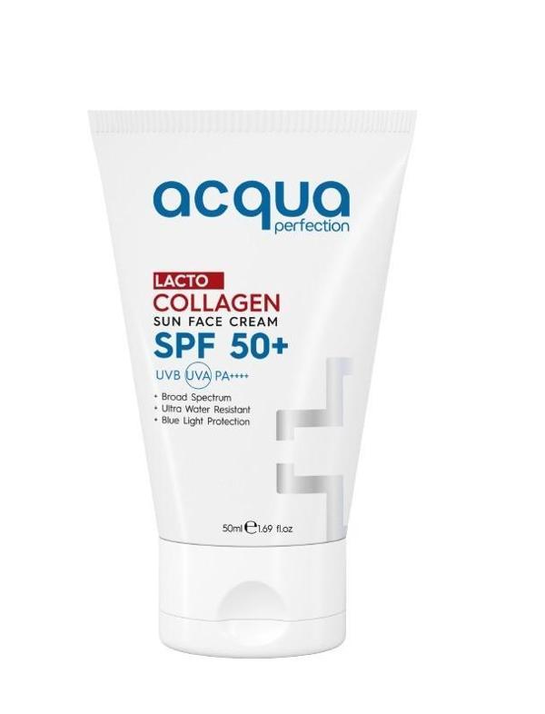 Acqua Perfection Güneş Yüz Kremi Lacto Collagen SPF50 50 ML - Image 1