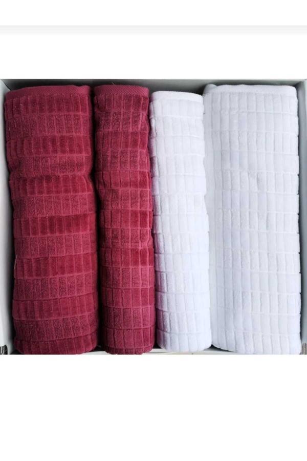 Özdilek 4 Parça Land Hamam Takımı Best Set (Kutu Ambalajlı) - Image 1