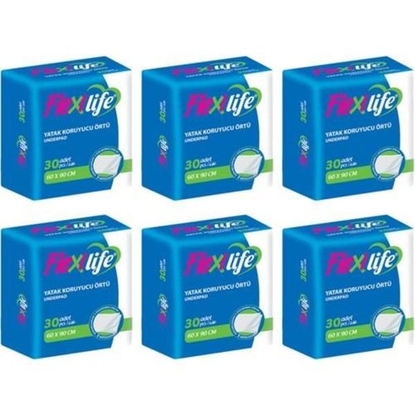 Flexilife Yatak Koruyucu Örtü 60x90 30'lu 6 paket / 180 adet - Image 1