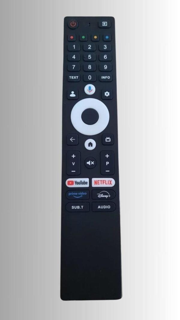 Profilo 65PA525ESG İle Uyumlu Android Tv Kumanda Mikrofonlu - Image 1