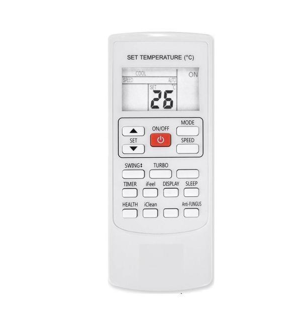 Electrolux EXP34U338HW İle Uyumlu Mobil Portatif Klima Kumandası - Image 1