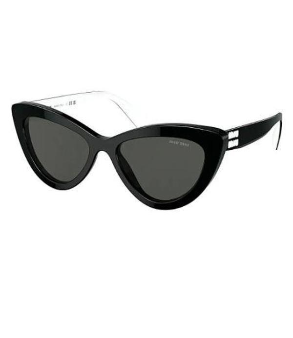 MIU MIU 04YS 10G5S0 54 Kadın Cat Eye Siyah Kemik Güneş Gözlüğü - Image 1