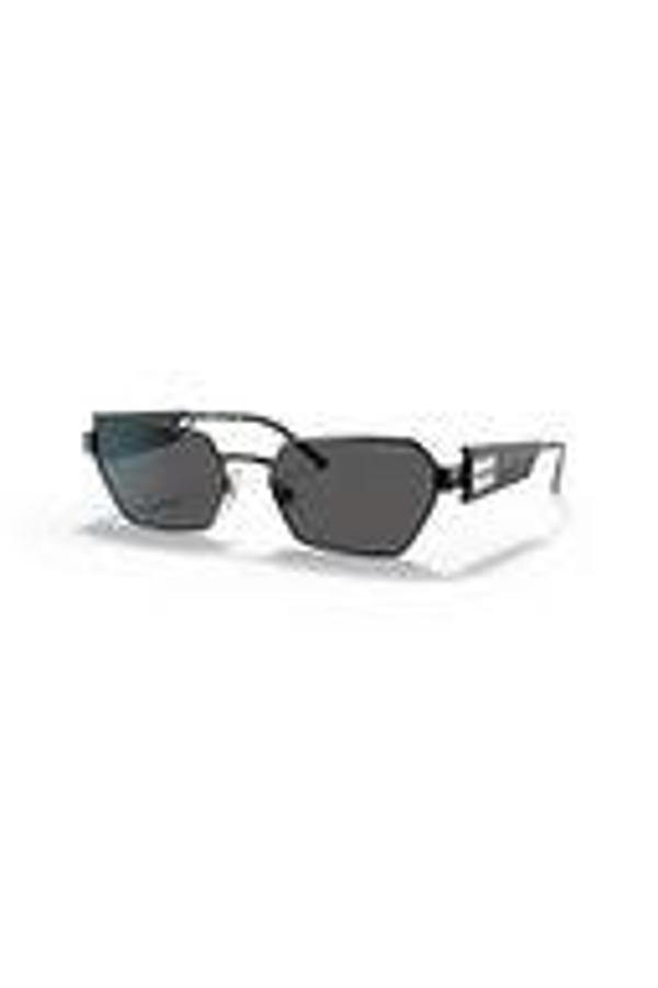 Miu Miu 53ws 1ab5s0 58 Kadın Geometrik Siyah Metal Güneş Gözlüğü - Image 1