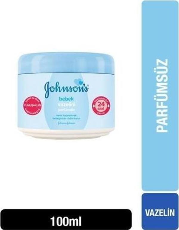 Johnsons Baby Parfümsüz Bebek Vazelini 100 Ml - Image 1