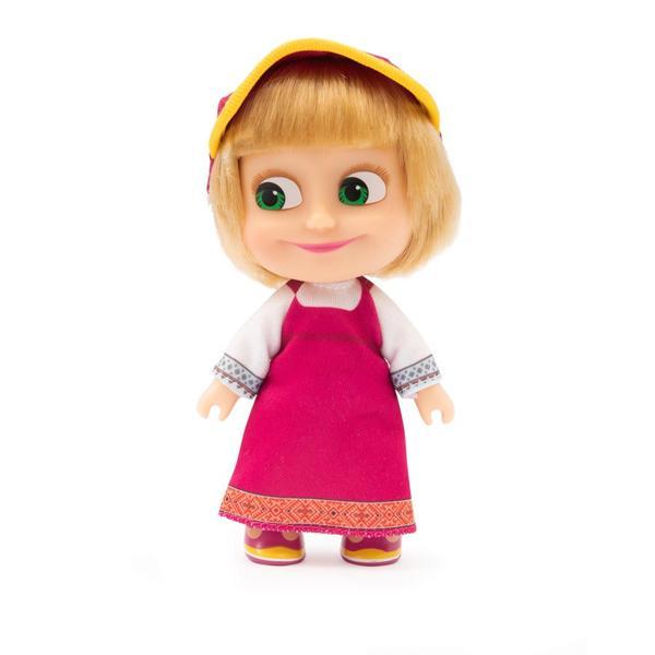 Masha ile Koca Ayı 12 cm Masha - Kamp Kıyafetli - Image 1