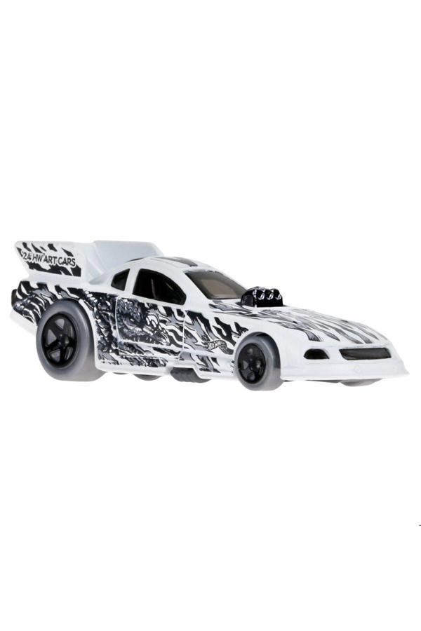 Tekli Arabalar Mustang Funny Car HTB73 - Image 1