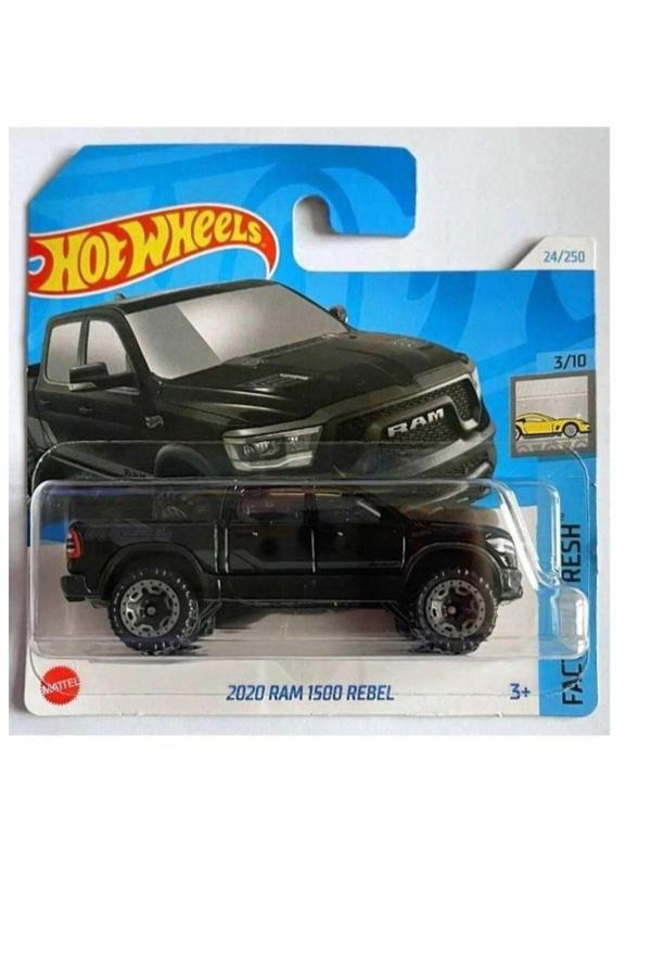 1/64 Ölçek 2020 Ram 1500 Rebel Siyah Özel Renk - Image 1