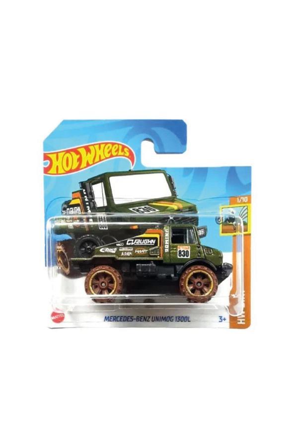 1/64 Ölçek Tekli Regular Arabalar HTB24 Hw Dirt / Mercedes - Benz Unimog 1300L - Image 1