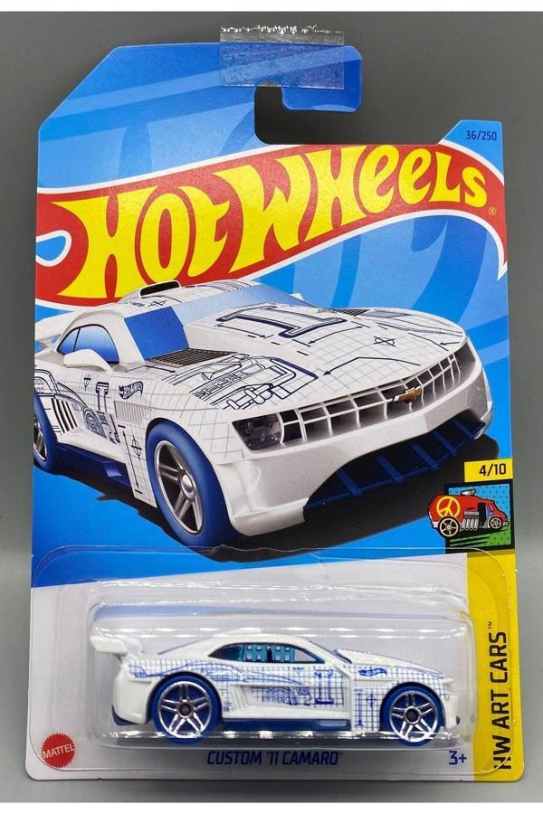 Hotwheels Tekli Arabalar Custom '11 Camaro - Hkk17 - Image 1