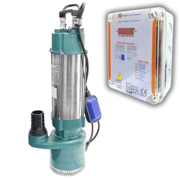 Varan QDX 6-39/3-1.5A KORUMA PANOLU Temiz Su Yüksek İrtifa Dalgıç Pompa 2 HP / 1.5 kW, Monofaze 220 V - Image 1
