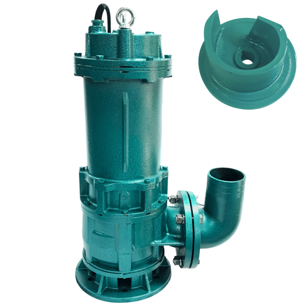 Varan VF 50-1.5 Parçalayıcı Yarı Açık Çarklı Foseptik Dalgıç Pompa 2 HP / 1.5 kW, 50mm Çıkış, 380 V - Image 1