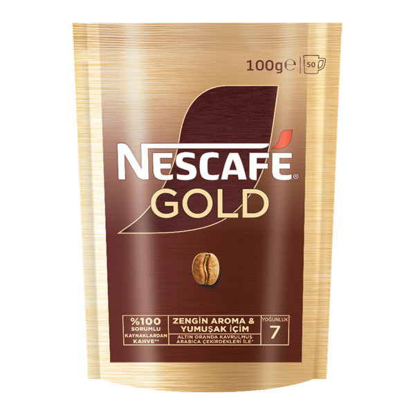 Nescafe Gold Ekonomik Paket Kahve 100 Gr 6 Adet - Image 1