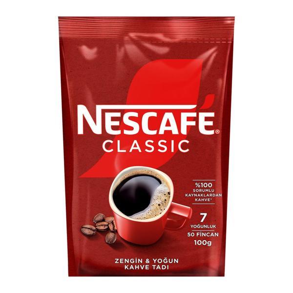 Nescafe Classic Çözünebilir Kahve 100 gr Ekonomik Paket 4 Paket - Image 1