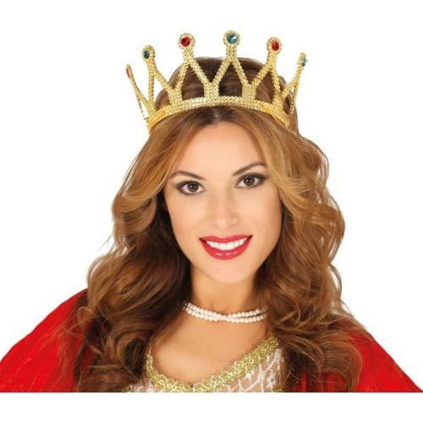 Rönesans Kraliçe Tacı Altın Renk - Image 1