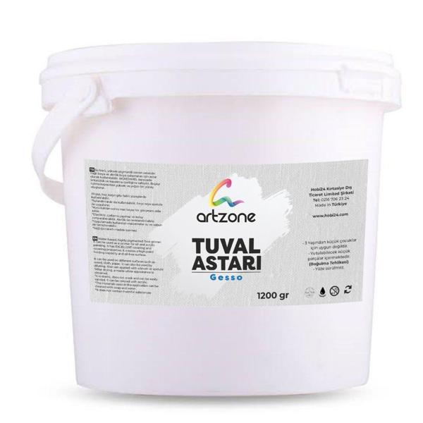Artzone Tuval Astarı - Gesso 1200 Gram	 - Image 1