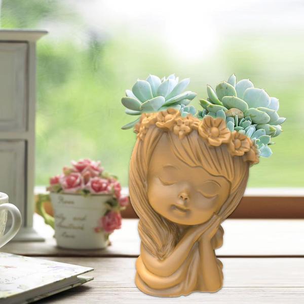 Sevimli Çelenk Kız - Mumluk - Tealight Tutucu - Image 1