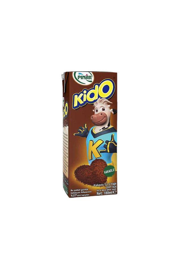 Pınar Kido Kakaolu Süt (180 Ml) X8 Adet - Image 1