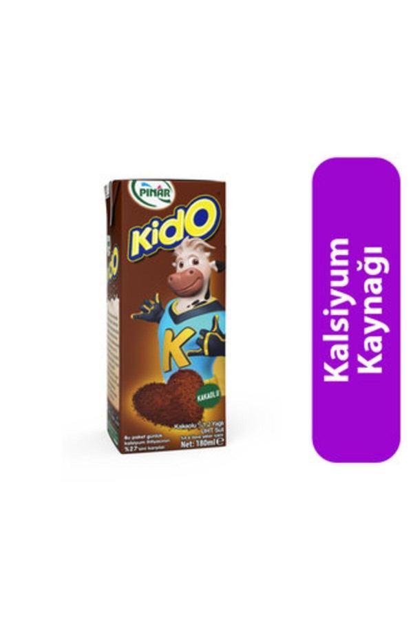 Pınar Kido Kakaolu Süt 180 Ml ( 12 Adet ) - Image 1
