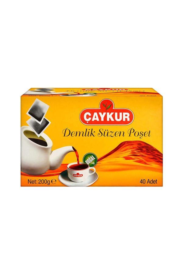 Çaykur Demlik Poşet Çay (40'Lı) X6 Adet - Image 1