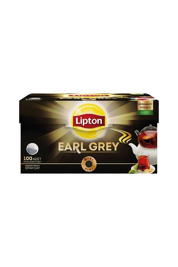 Lipton Earl Grey Demlik Poşet Çay (100'Lü) X6 Adet - Image 1