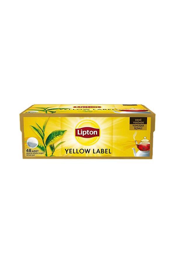 Lipton Yellow Label Demlik Poşet Çay (48'Li) X4 Adet - Image 1