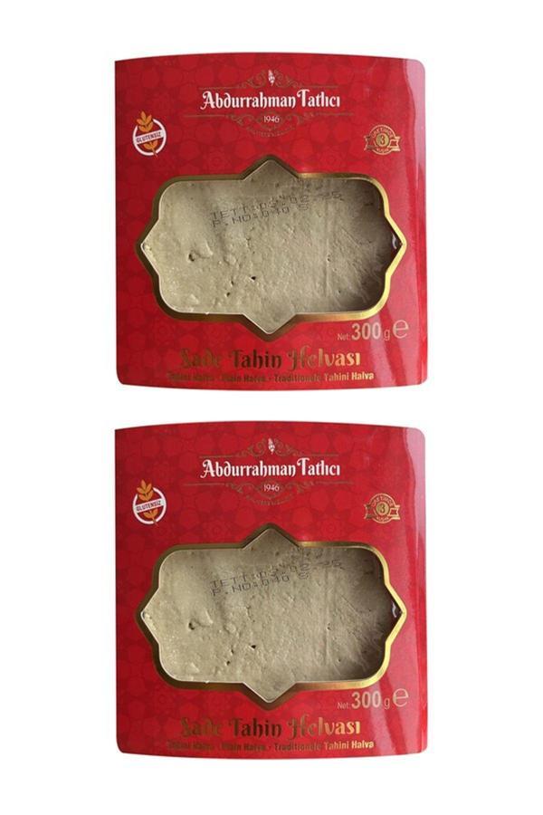Abdurrahman Tatlıcı Tahin Helva Sade 300 Gr X8 Paket - Image 1