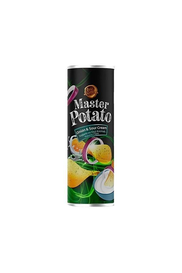 Master Potato Soğanlı & Ekşi Kremalı Patates Cipsi (160 G) X4 Adet - Image 1