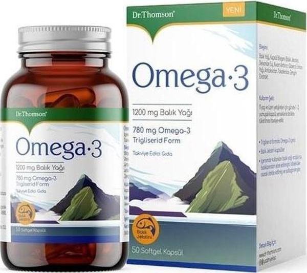 Dr.Thomson Omega-3 50 Kapsül - Image 1
