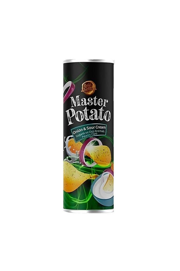 Master Potato Soğanlı & Ekşi Kremalı Patates Cipsi (160 G) X8 Adet - Image 1