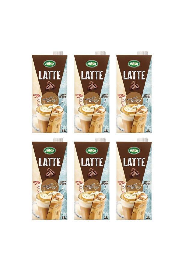 Sütaş Latte 1 L X6 Adet - Image 1