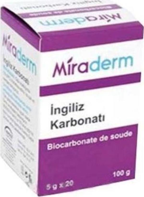 Miraderm İngiliz Karbonatı 20 X 5 Gr - Image 1