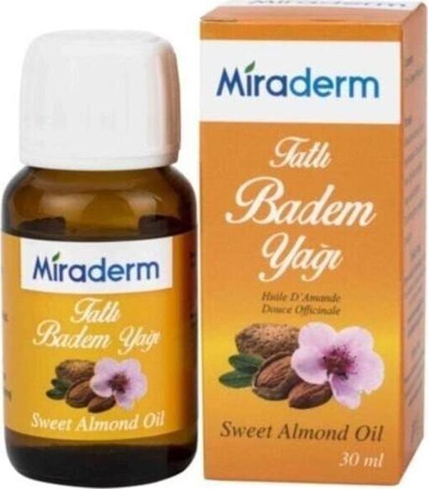 Miraderm Tatlı Badem Yağı 30 Ml - Image 1