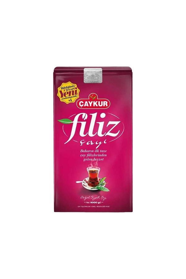 Çaykur Siyah Dökme Çay (1 Kg) X6 Adet - Image 1