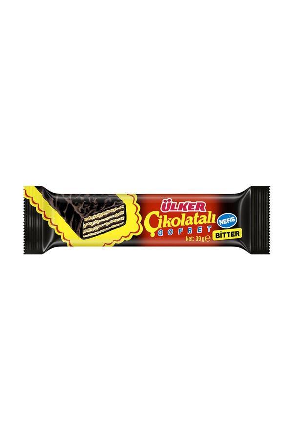 Ülker Çikolatalı Gofret Bitter 36 Gr - Image 1
