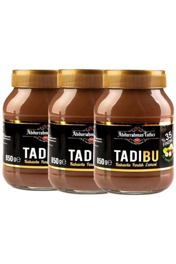 Abdurrahman Tatlıcı Tadıbu Kakaolu Fındık Ezmesi (850 G) X6 Paket - Image 1
