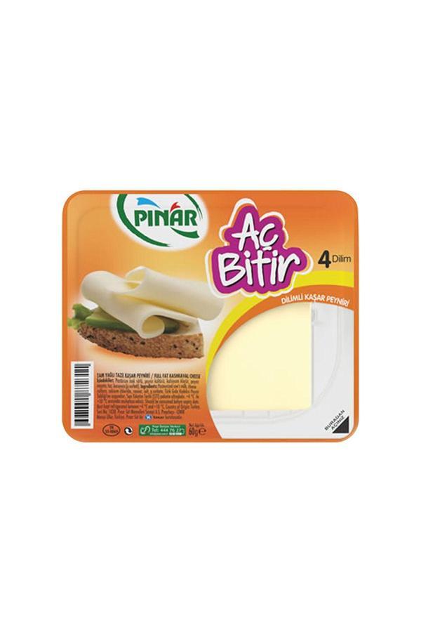 Pınar Aç Bitir Dilimli Peyniri (60 G) X12 Adet - Image 1
