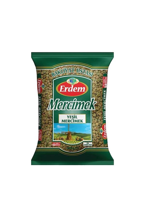 Erdem Yeşil Mercimek (1 Kg) X4 Adet - Image 1