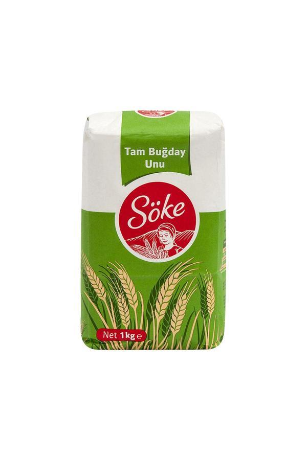 Söke Tam Buğday Unu (1 Kg) X4 Adet - Image 1
