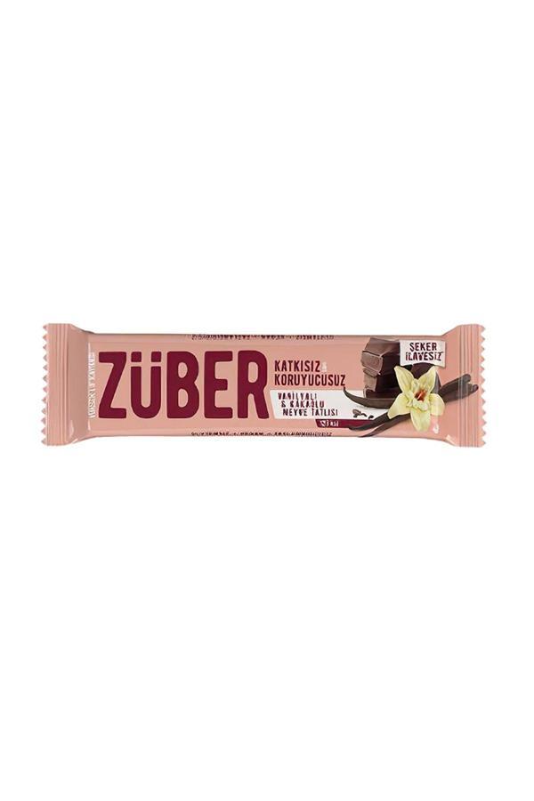 Züber Vanilyalı Kakaolu Bar (40 G) X8 Adet - Image 1