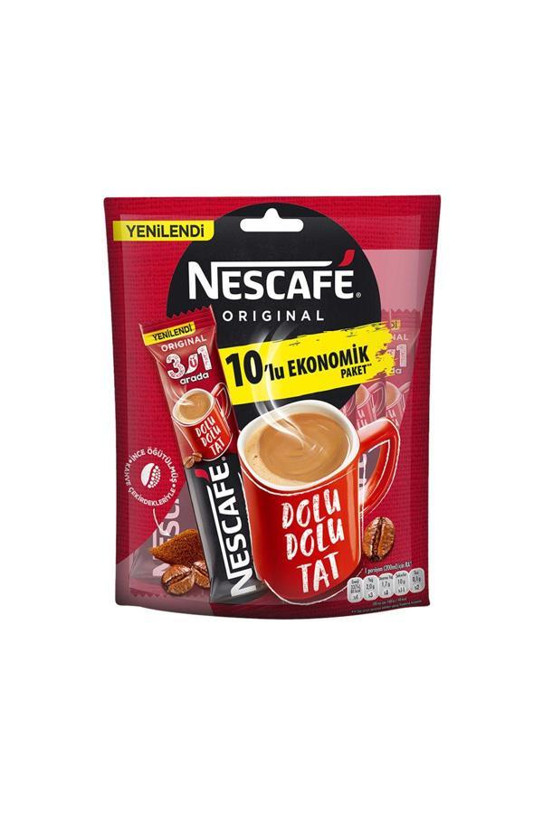 Nescafe 3'Ü 1 Arada (10'Lu) X4 Adet - Image 1
