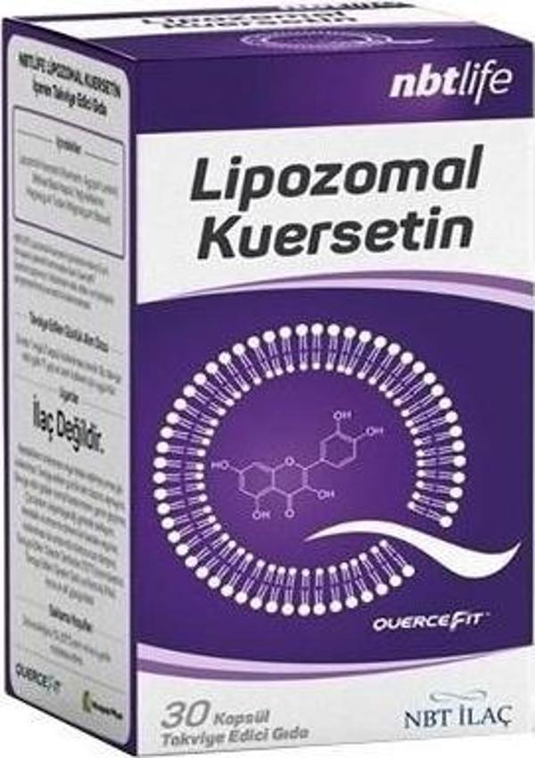 Nbt Life Lipozomal Kuersetin 30 Kapsül - Image 1