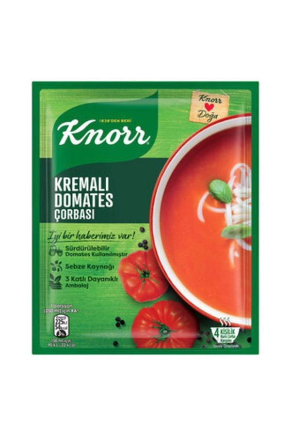 Knorr Hazır Çorba Kremalı Domates 4 Kişilik 69 G - Image 1