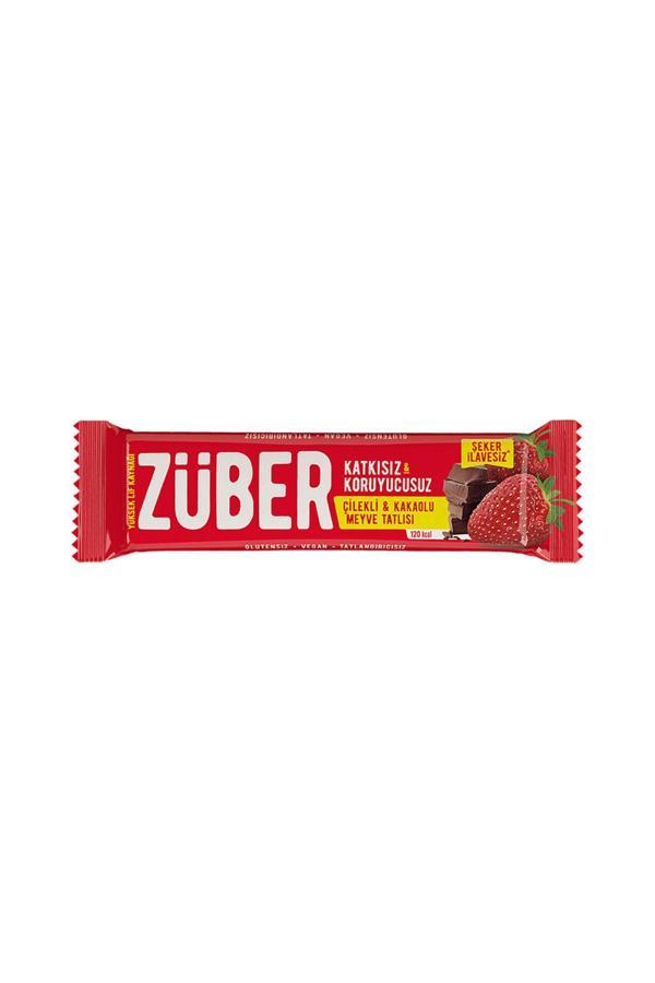 Züber Çilekli Ve Kakaolu Bar (40 G) X4 Adet - Image 1