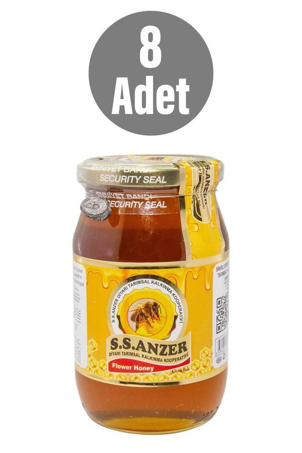Araz Et Anzer Çiçek Balı - S.S Anzer Diyarı Tarımsal Kalkınma Koop. 500 Gr X8 Adet - Image 1