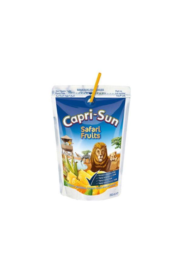 Capri - Sun Safari Fruits Meyve Suyu (200 Ml) X6 Adet - Image 1