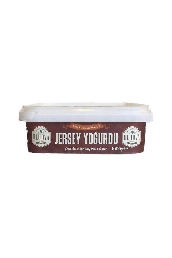 Uluova Kaymaklı Jersey Yoğurdu (1 Kg) X6 Adet - Image 1