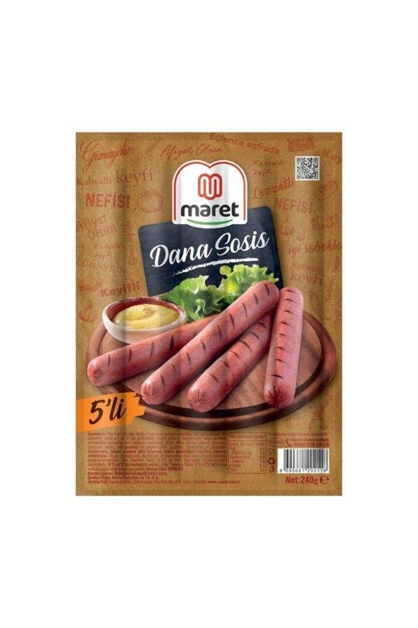 Maret 5'Li Dana Sosis Soyulmuş 240 Gr - Image 1